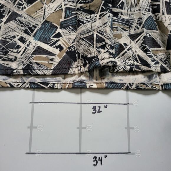 New Vintage Triumph of California Shirt Mens XL USA Gray Broken Glass Rayon - Picture 8 of 8